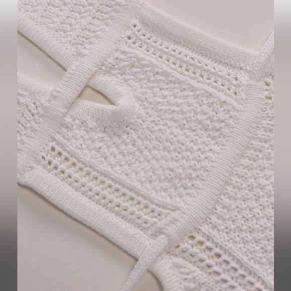 Maxi Crochet  Cut Out Halter Dress - Picture 7 of 9